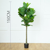 Artificial Plant Potted Banyan Tree Green Plant Bonsai Decoration