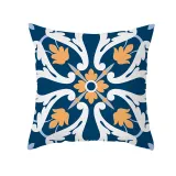 4PCS Home Cotton Decorative Geometry Pattern Printing Throw Pillow Case Cushion Covers For Sofa Couch Bed Chair