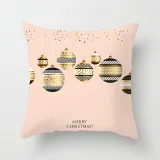 Home Decoration Christmas Tree Pillowcase Cartoon Printing Home Sofa Cushion Cover