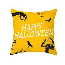 Halloween Holiday Cartoon Funny Face Cushion Cover Sofa Cushion Pillow Case