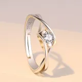 0.3 Carat Diamond Ring Eternity Engagement Wedding Band With Gift Box