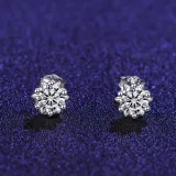 Classic Silver Zircon Diamond Hearts Pendant Chain Jewelry Earrings Necklaces Rings Jewelry Sets