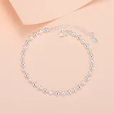 Silver Dolphins Stars Beads Heart Clavicle Pendant Chain Jewelry Bracelet