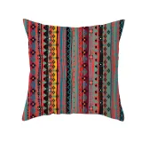 4PCS Home Cotton Decorative Bohemia Geometry Throw Pillow Case Cushion Covers For Sofa Couch Bed Chair