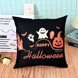 Pumpkin Peach Skin Halloween Holiday Pillowcase Home Pillow Cushion Cover