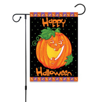 Thanksgiving Halloween Pumpkin Garden Flag Decoration Family Holiday Decoration