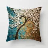 Home Cotton Decorative Osier Throw Pillow Case Cushion Covers For Sofa Couch Bed Chair