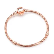 Women's 3mm Snake DIY Pure Chain Charm Jewelry
