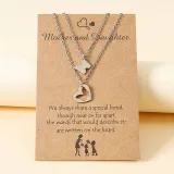 Mother Daughter Jewelry Set Hollow Butterfly Bracelets Gift For Mother's Day