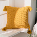 Chenille Knit Decorative Handmade Pillowcase Throw Pillow Case Cushion Covers