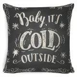 Home Decoration Red Plaid Christmas Pillowcase Cotton Pillow Cover