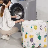 Folding Storage Box Dustproof Basket Suitable for Bedroom Clothes Toys Storage