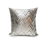 New Nordic Style Polyester Pillowcase Geometric Abstract Bronzing Cushion Covers