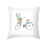 4PCS Home Cotton Decorative Lemon Throw Pillow Case Cushion Covers For Sofa Couch Bed Chair