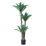 Artificial Plant Potted Agave Tree Green Plant Bonsai Decoration