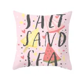 4PCS Home Cotton Decorative Fruits Printing Throw Pillow Case Cushion Covers For Sofa Couch Bed Chair