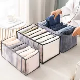 Drawer Organizer Divider Folable Closet Storage Box For Socks Shirt Pants Underwear