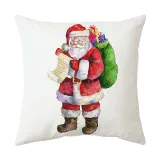 Home Decoration Christmas Hug Pillowcase Home Decoration Holiday Printing Sofa Pillowcase