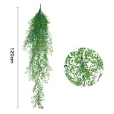Single Artificial Plant Golden Bell Willow Wall Hanging Flower Rattan Wall Decoration