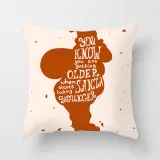 Home Decoration Christmas Shadow Pillowcase Cushion Pillow Cover