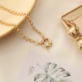 Green Cinnabar Natural Stone Multilayer Necklace and Bracelet for Women
