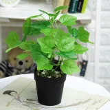 Artificial Green Leaves Potted Home Living Room Indoor Green Plant Decoration