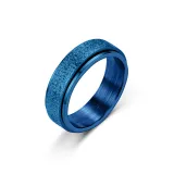 Spinner Fidget Stainless Steel Ring for Fidget Ring Anxiety Stress Relief