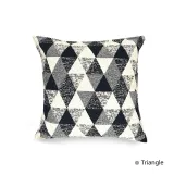 Geometric Triangle Graffiti Zebra Pattern Chenille Jacquard Pillowcases Decorative Throw Pillow Case Cushion Covers