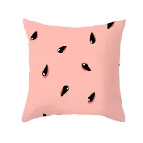 4PCS Home Cotton Decorative Fruits Printing Throw Pillow Case Cushion Covers For Sofa Couch Bed Chair