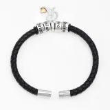 Knitting Bracelets Letter A-Z Custom Stainless steel Jewelry Gift