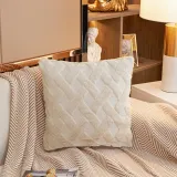 Rectangular Tufted Couch Soft Linen Luxury Boho Decorative Throw Pillow Case Cushion Covers