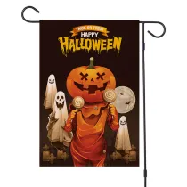 Halloween Holiday Flag Party Pumpkin Garden Flag