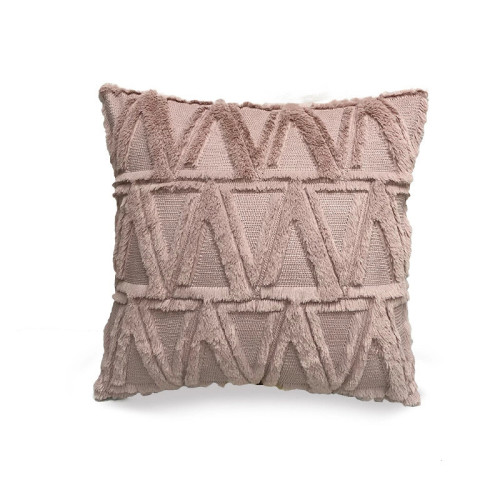 Triangle Soft Velvet Decorative Throw Pillow Cushion Covers