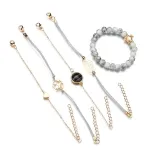 Pineapple Turtle Five Piece Set Clavicle Pendant Chain Jewelry Bracelet