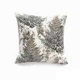 Hotsale Tropical Pattern Chenille Throw Pillows Geometric Jacquard Pillow Cases Cushion Covers