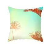 4PCS Home Cotton Decorative Sandbeach Throw Pillow Case Cushion Covers For Sofa Couch Bed Chair