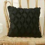 Rectangular Tufted Couch Soft Linen Luxury Boho Decorative Throw Pillow Case Cushion Covers