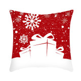 Home Decoration Santa Claus Christmas Gift Pillowcase Cushion Cover Pillow Case
