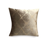New Nordic Style Polyester Pillowcase Geometric Abstract Bronzing Cushion Covers