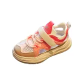 Toddler Kids Mesh Breathable Hollowed Out Velcro Leisure Sneakers Shoes