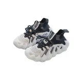 Toddler Kids Mesh Breathable Non-slip Lace-up Leisure Sneakers Shoes