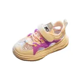 Toddler Kids Mesh Breathable Hollowed Out Velcro Leisure Sneakers Shoes