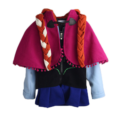 Toddler Kids Girl Long Sleeve Princess Cape Coat