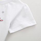 Toddler Kids Girl Cartoon Unicorn Pattern Short Sleeve T-Shirt