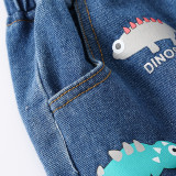 Toddler Boy Cartoon Little Cute Dinosaur Shorts Casual Pants
