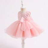 Toddler Kids Girl Sequins Embroidery Tutu A-Line Gowns Dress