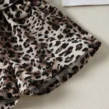 Toddler Kids Girl Two Pieces Tank Top Leopard Print Shorts Set
