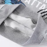 Toddler Boy Long Sleeve Dinosaur Patter Color Stitching Sweater