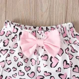 Toddler Kids Girl Two Pieces Tie Dye Short Sleeve Tank and Shorts Set