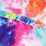 Toddler Kids Girl Two Pieces Tie Dye Halter Mini Romper